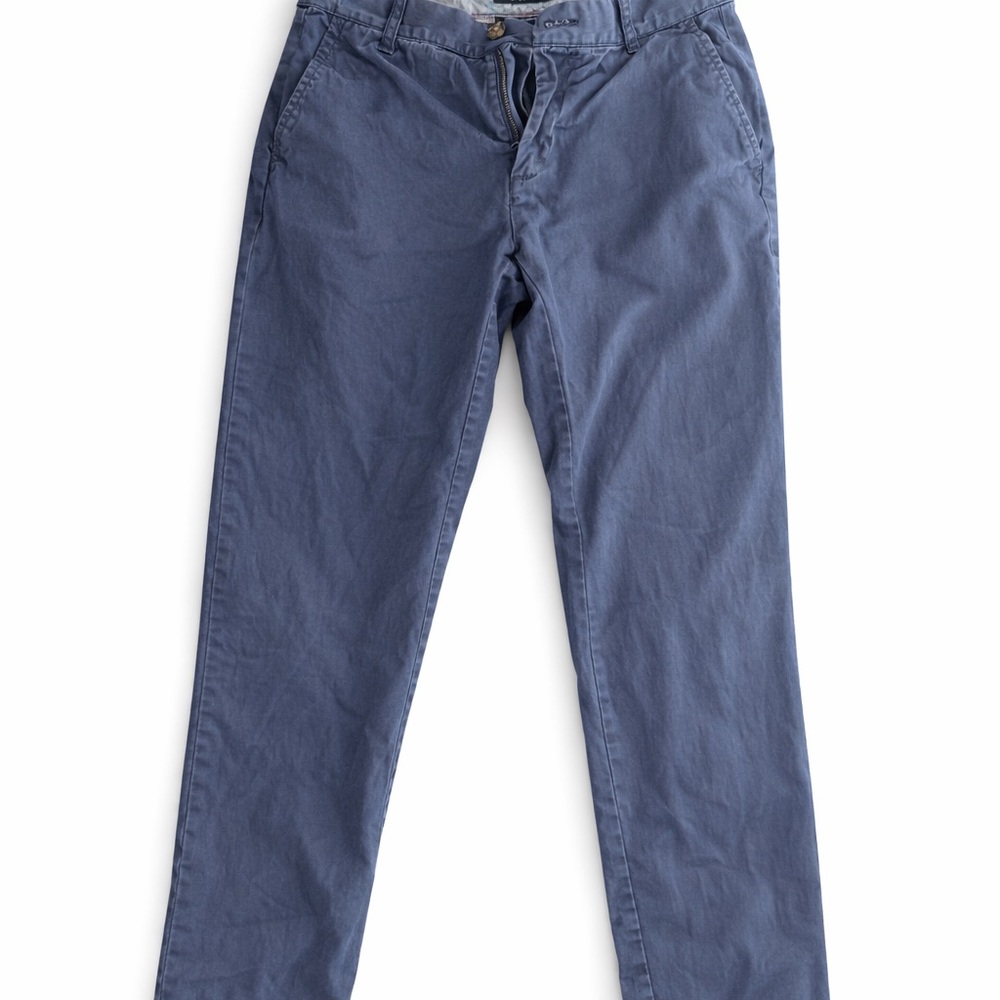 Tommy Hilfiger Men's Slate Blue Chinos